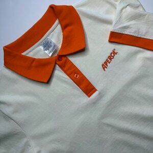 Aperol Spritz 100% Organic Cotton Polo Shirt Adult Size Large New Without Tags